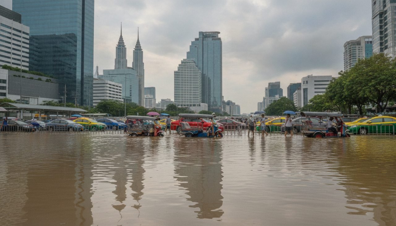 Ilustrasi: Banjir Landa Bangkok, Turis Diimbau Waspada dan Siapkan Waktu Lebih ke Bandara