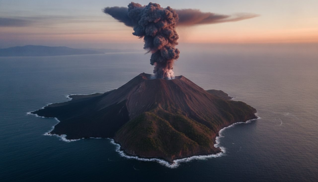 Ilustrasi: Erupsi Anak Krakatau Lumpuhkan Penerbangan, KAI Tambah Layanan Kereta