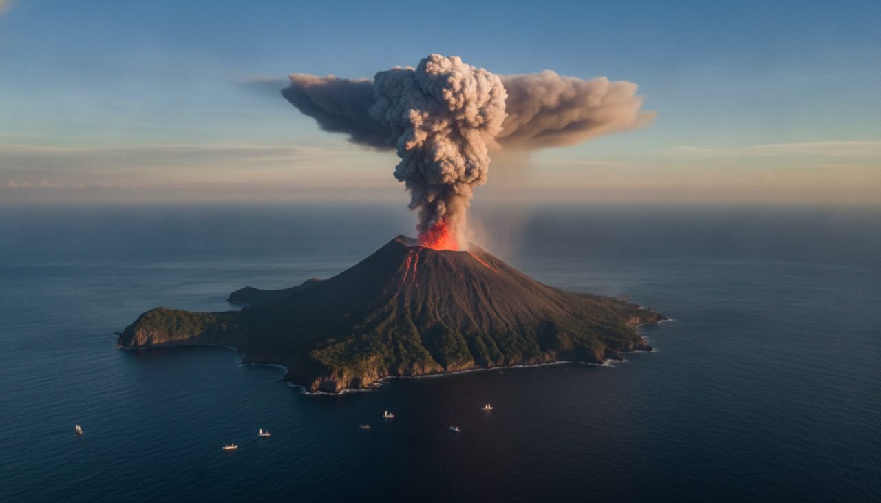 Ilustrasi: Penerbangan Qatar Airways ke Jakarta Terdampak Erupsi Anak Krakatau