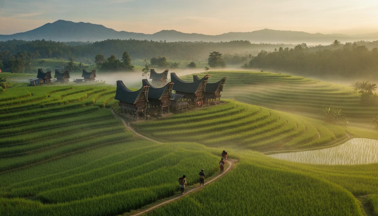Ilustrasi: Persiapan Festival Kopi Internasional Toraja 2026 Capai Tahap Akhir