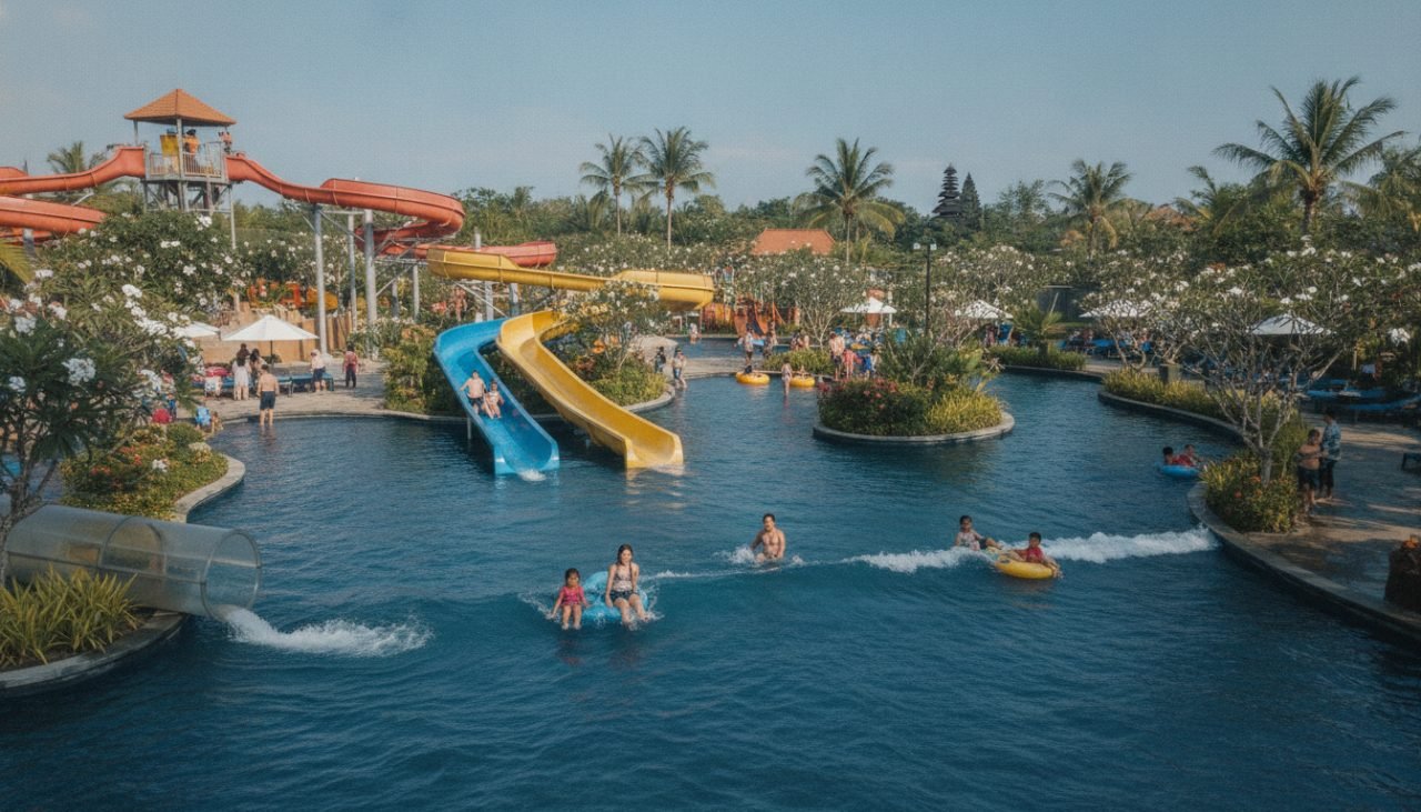 Ilustrasi: Shinara Waterpark Indramayu Resmi Dibuka, Tawarkan Rekreasi Keluarga Baru